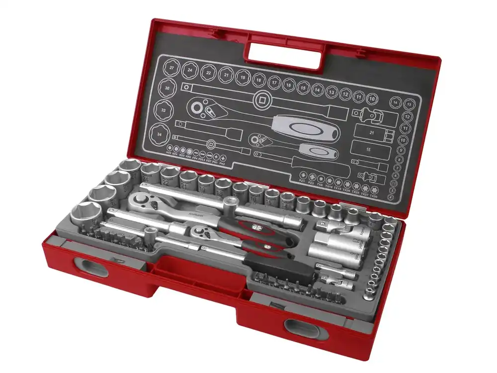 hlavice nástrčné, sada 60ks, 1/4", 1/2" Must-Have
