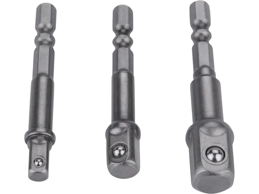 adaptéry do vrtačky, 1/4"-3/8"-1/2" Horká Nabídka