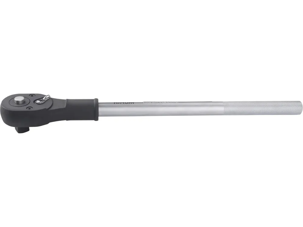 Hit Sezóny ráčna s prodlouženou rukojetí, 24 zubů, 3/4", L 500mm, 61CrV5