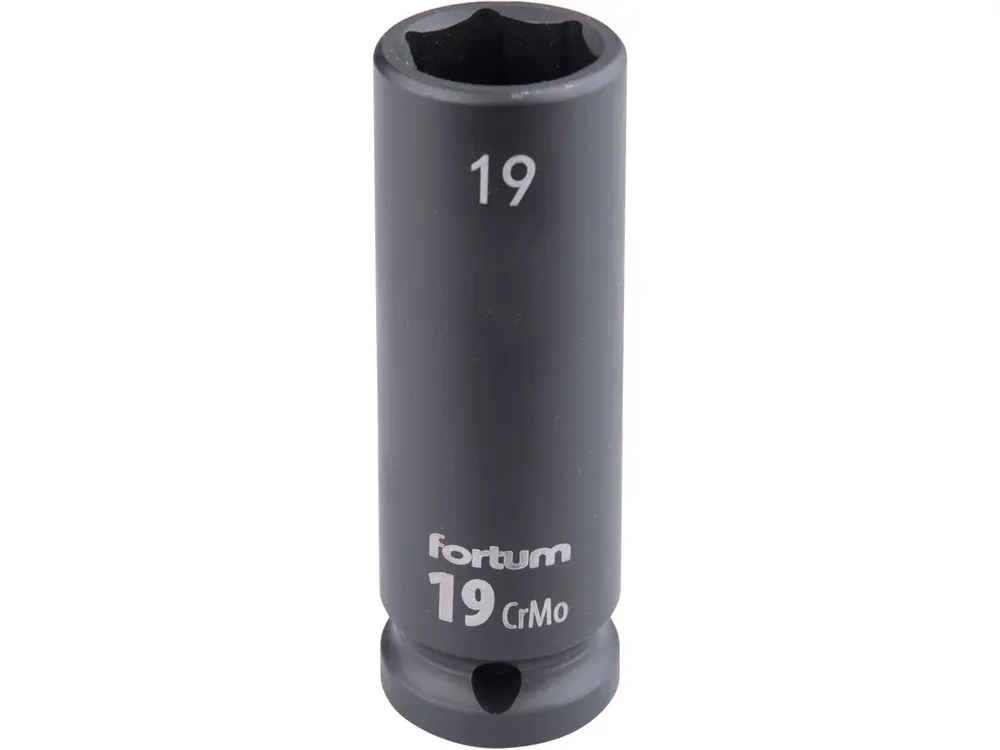 hlavice nástrčná rázová 1/2", 19mm, L 78mm, CrMoV Časově Omezené