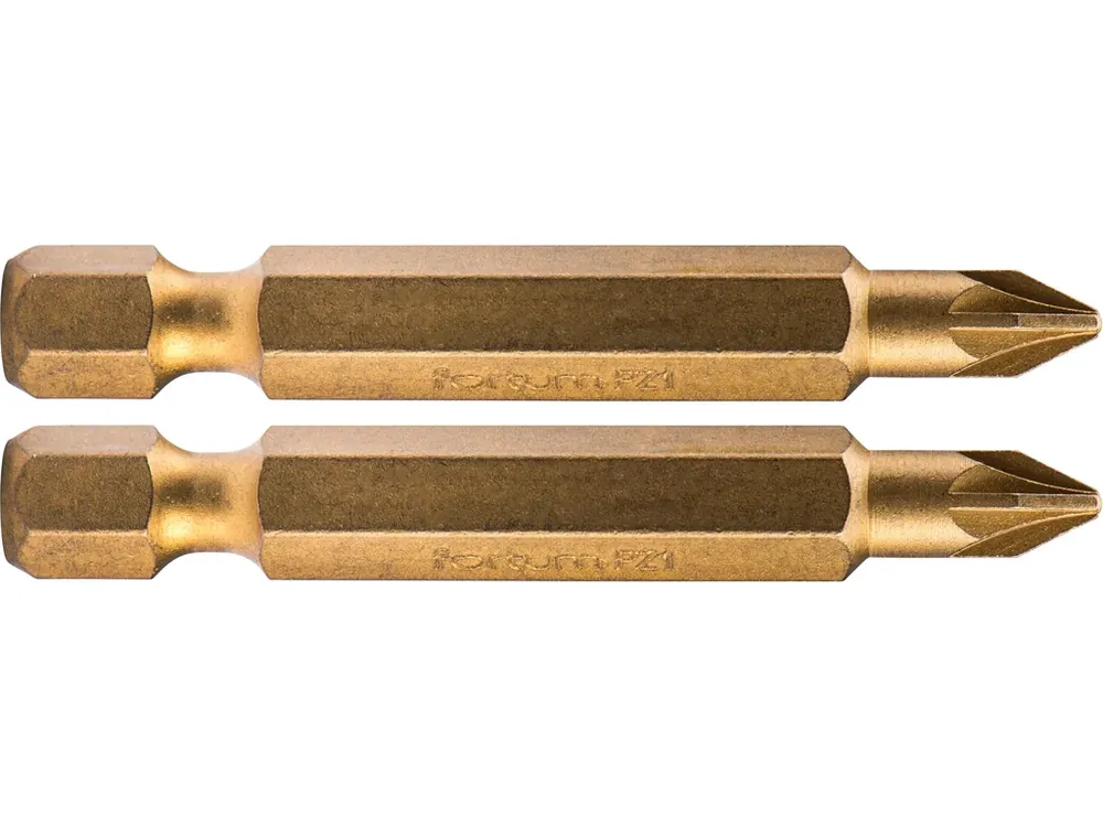 hrot křížový pozidriv, sada 2ks, PZ 1x50mm,titan. úprava, S2 Výprodej