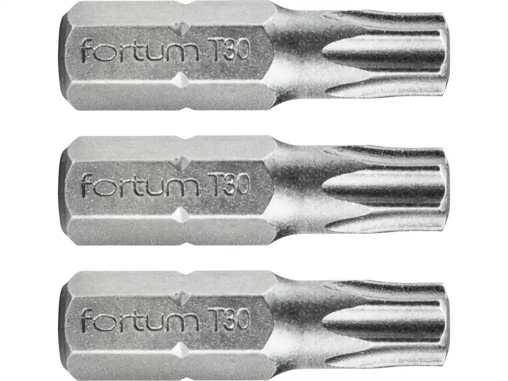 Vysoce Kvalitní hrot TORX, sada 3ks, T 30x25mm, S2