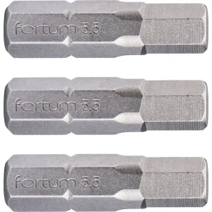 Bezpečná Platba hrot imbus sada 3ks, H 5,5x25mm, S2