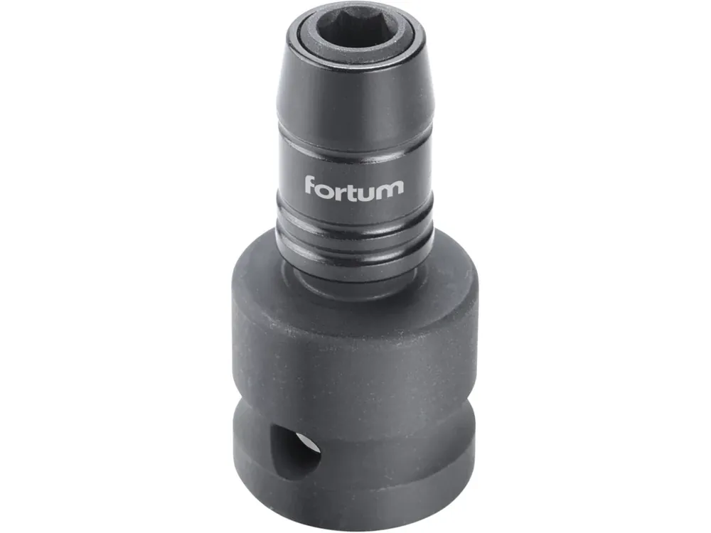adaptér rázový 1/2" čtyřhran na hroty 1/4", Quick-Lock, CrMoV Přímo Od Výrobce