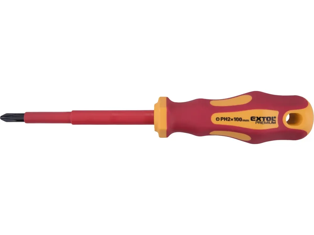 Akční Nabídka šroubovák elektrikářský, PH2x100mm, VDE, CrV