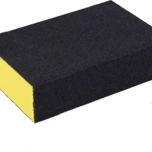 Akční Nabídka brusná houba, 100x70x25mm, P100, čtyřstranná, abrazivo-korund