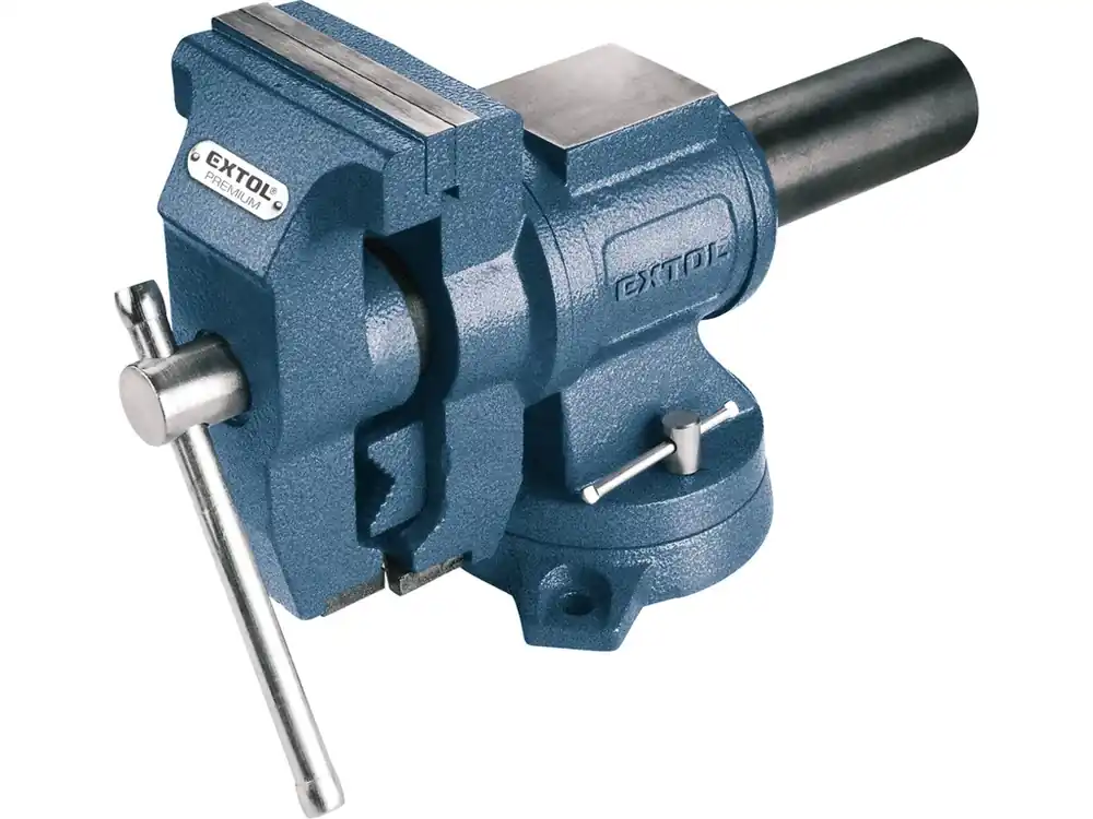 Značkový svěrák otočný multifunkční, 125mm