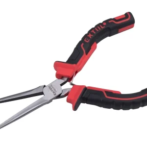 Autentický kleště půlkulaté s dlouhými čelistmi mini, 150mm