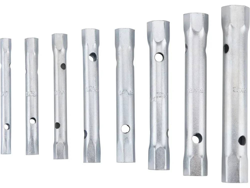klíče trubkové, sada 8ks, 6-22mm, CrV Aktuální