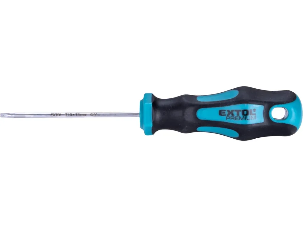 šroubovák TORX, TTa10x75mm, CrV Zlevněný