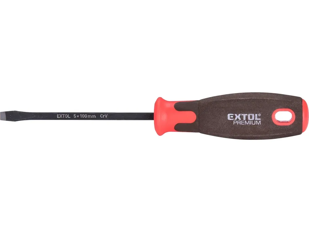 šroubovák plochý SUPERGRIP, (-) 5x100mm, CrV Pouze Dnes
