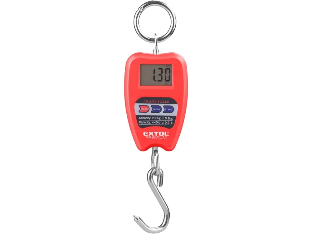Oblíbený váha závěsná digitální, 0,35 - 200kg