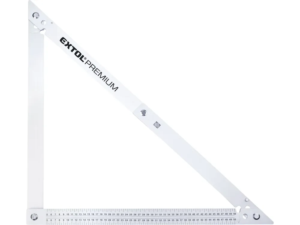 úhelník stavařský skládací, 600mm, hliníkový Horká Nabídka