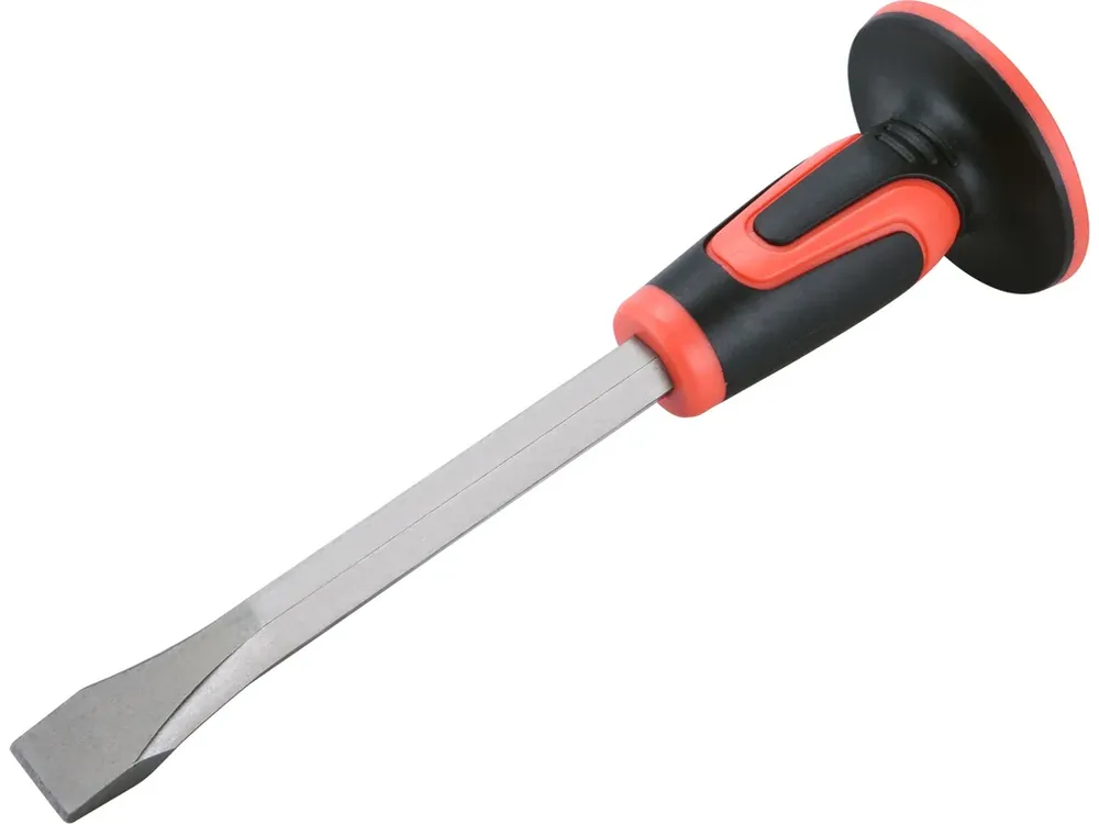 Akce sekáč plochý s plastovým chráničem, 300x16mm, CrV