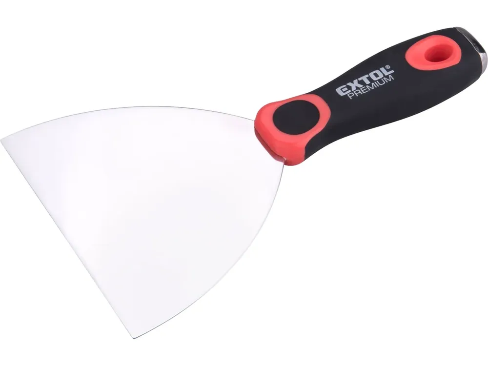 Aktuální špachtle nerezová, šířka 125mm, pružná