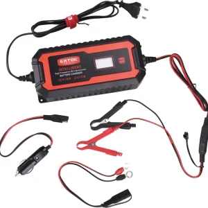 Autentický autonabíječka 9stupňová, řízená mikroprocesorem, 12V/6V, 8A
