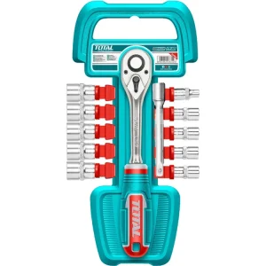 Výprodej Hlavice nástrčné 1/4", sada 12ks, industrial, CrV