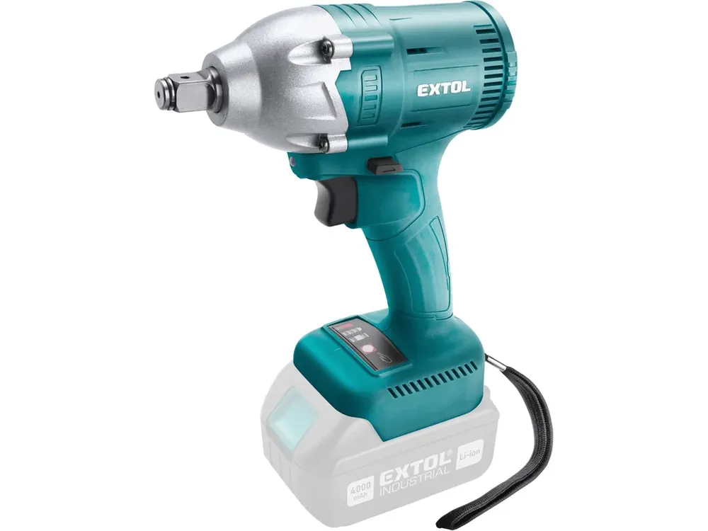 Sleva utahovák rázový aku 1/2", brushless, 18V Li-ion, bez baterií a nabíječky