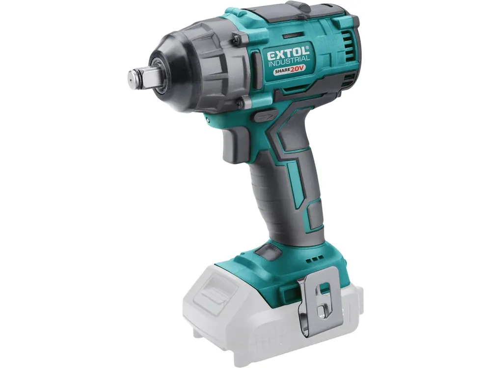 Super Cena utahovák rázový 1/2" aku SHARE20V, 250Nm, BRUSHLESS, 20V Li-ion, bez baterie a nabíječky