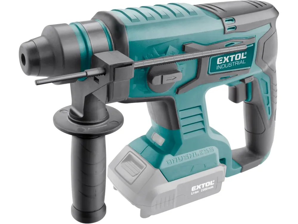 Cenový Hit kladivo vrtací aku SHARE20V, 1,7J, SDS plus, BRUSHLESS, 20V Li-ion, bez baterie a nabíječky
