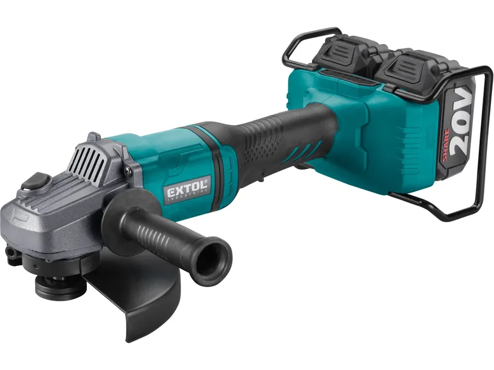 bruska úhlová aku SHARE20V, 150/180mm, BRUSHLESS, 2x4Ah Novinka
