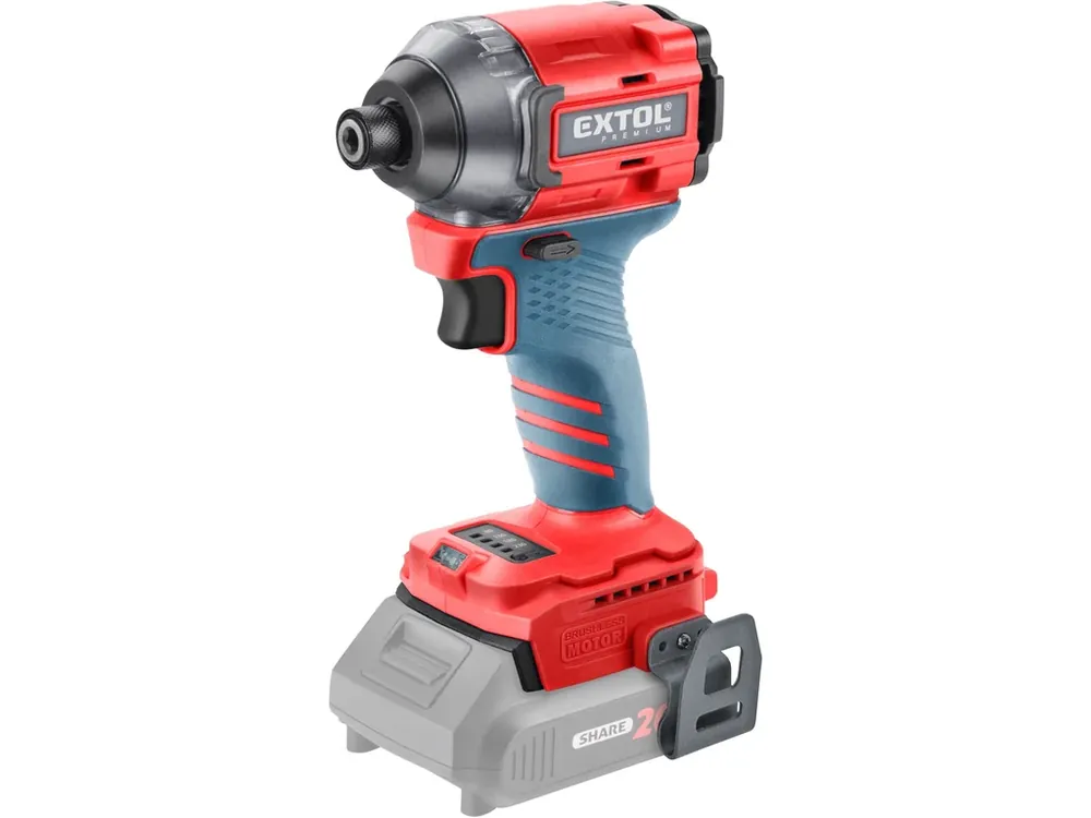 Přímo Od Výrobce utahovák rázový 1/4" aku SHARE20V, BRUSHLESS, bez baterie a nabíječky