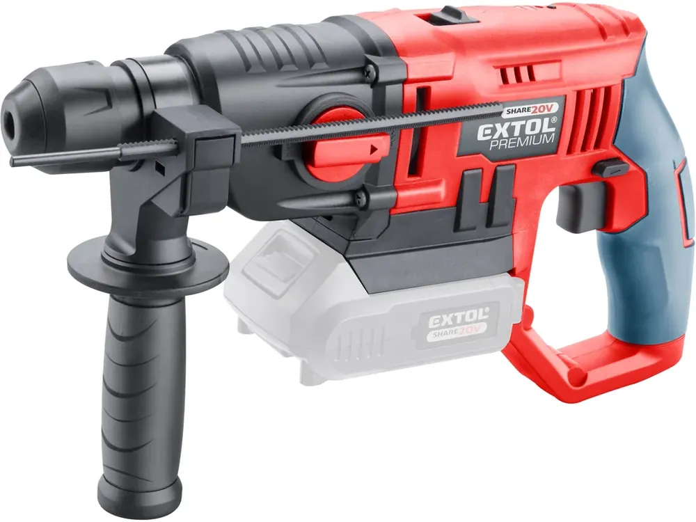Kup Teď kladivo vrtací aku SHARE20V, 1,2J, SDS plus, 20V Li-ion, bez baterie a nabíječky