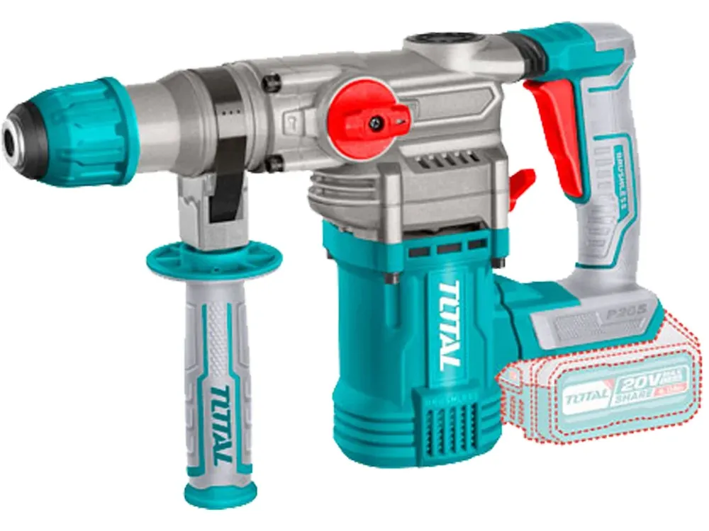 Cenová Bomba Kladivo vrtací a sekací AKU, SDS Plus, Brushless, 20V Li-ion, 2000mAh, 4,5J, industrial, bez baterie a nabíječky