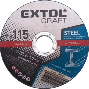 Must-Have kotouče řezné na kov, 5ks, O 115x1,0x22,2mm