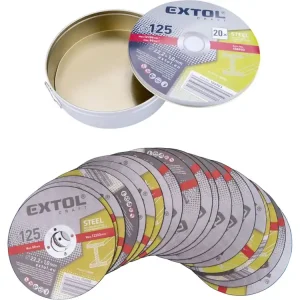 kotouč řezný na kov 20ks, O 125x1,0x22,2mm Nejlepší Volba
