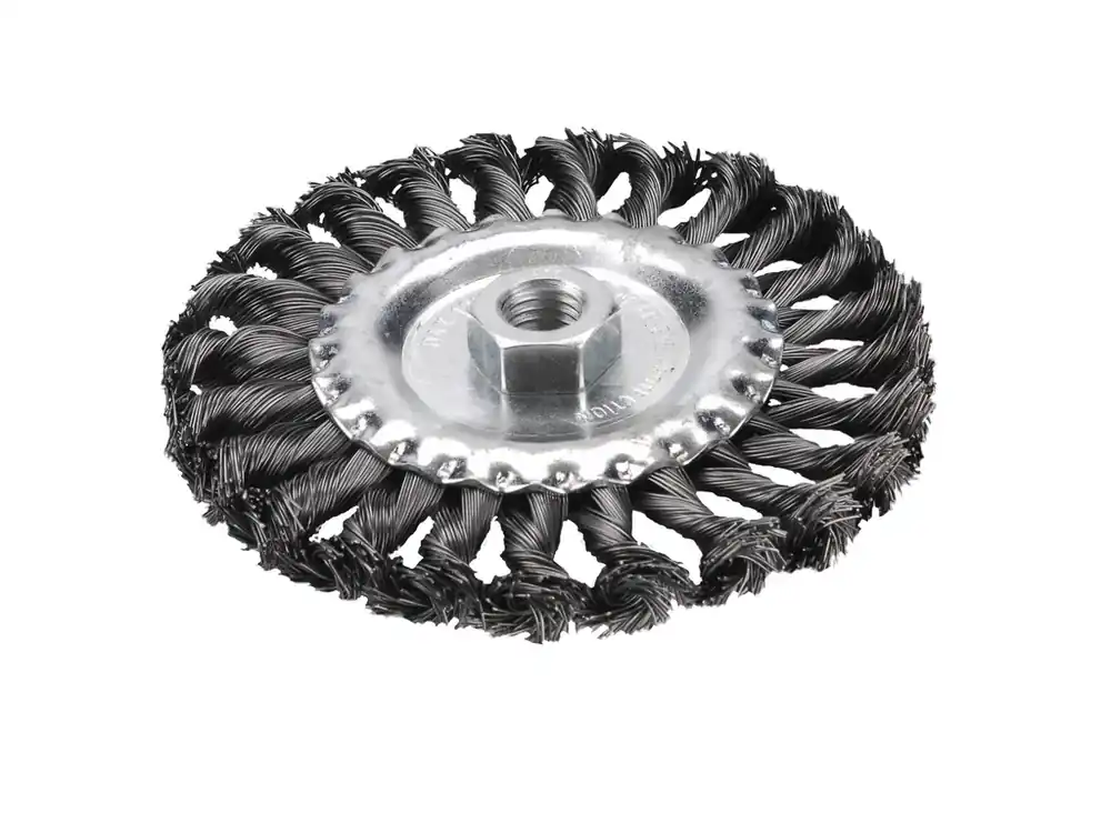 kartáč radiální copánkový, O 100mm Vysoce Kvalitní