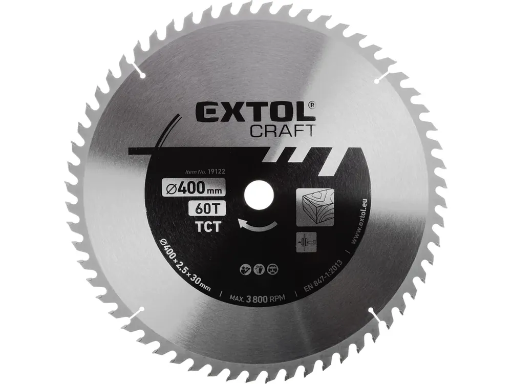kotouč pilový s SK plátky, O 400x3,5x30mm, 60T Zlevněný