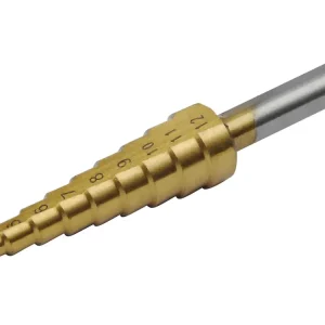 vrták stupňovitý, O 4-12mm/po1mm, HSS Nejlepší Volba