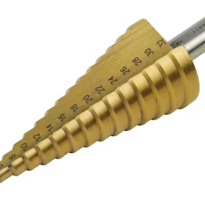 Rychlé Dodání vrták stupňovitý, O 4-32mm/po 2mm, HSS