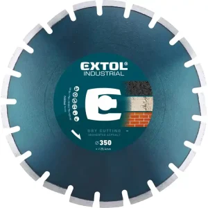 Expresní Doručení kotouč diamantový řezný segmentový na ASFALT, suché řezání, O 350x25,4x3,2mm