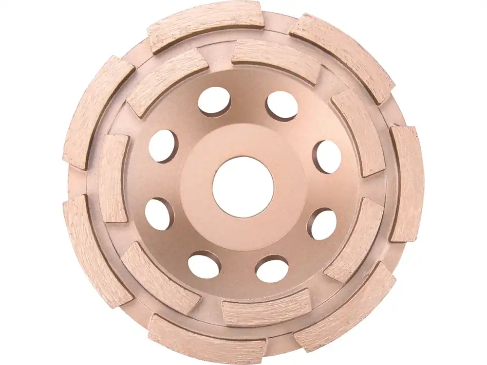 Omezená Nabídka kotouč diamantový brusný dvouřadý, O 125x22,2mm
