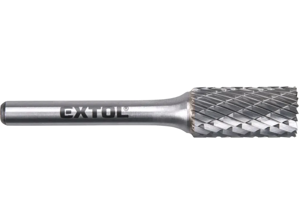 Rychlé Dodání fréza karbidová, válcová s čelním ozubením, pr.12x25mm/stopka 6mm,sek střední (double-cut)