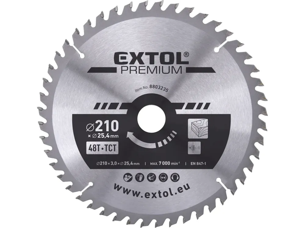 kotouč pilový s SK plátky, O 210x3,0x25,4mm, 48T Víkendová Akce
