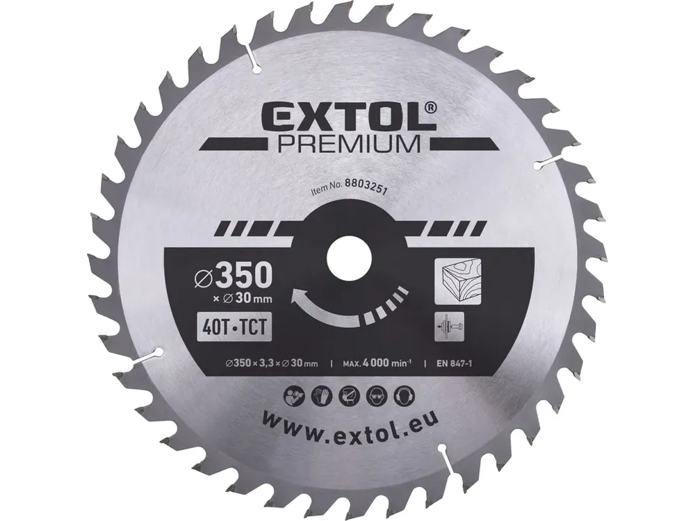 kotouč pilový s SK plátky, O 350x3,3x30mm, 40T Koupit Online