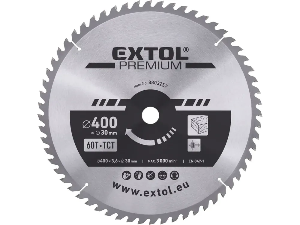 Vrácení Zdarma kotouč pilový s SK plátky, O 400x3,6x30mm, 60T
