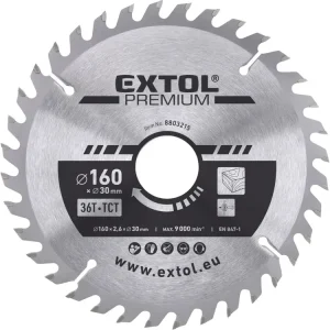 Akční Cena kotouč pilový s SK plátky, O 160x2,6x30mm, 36T