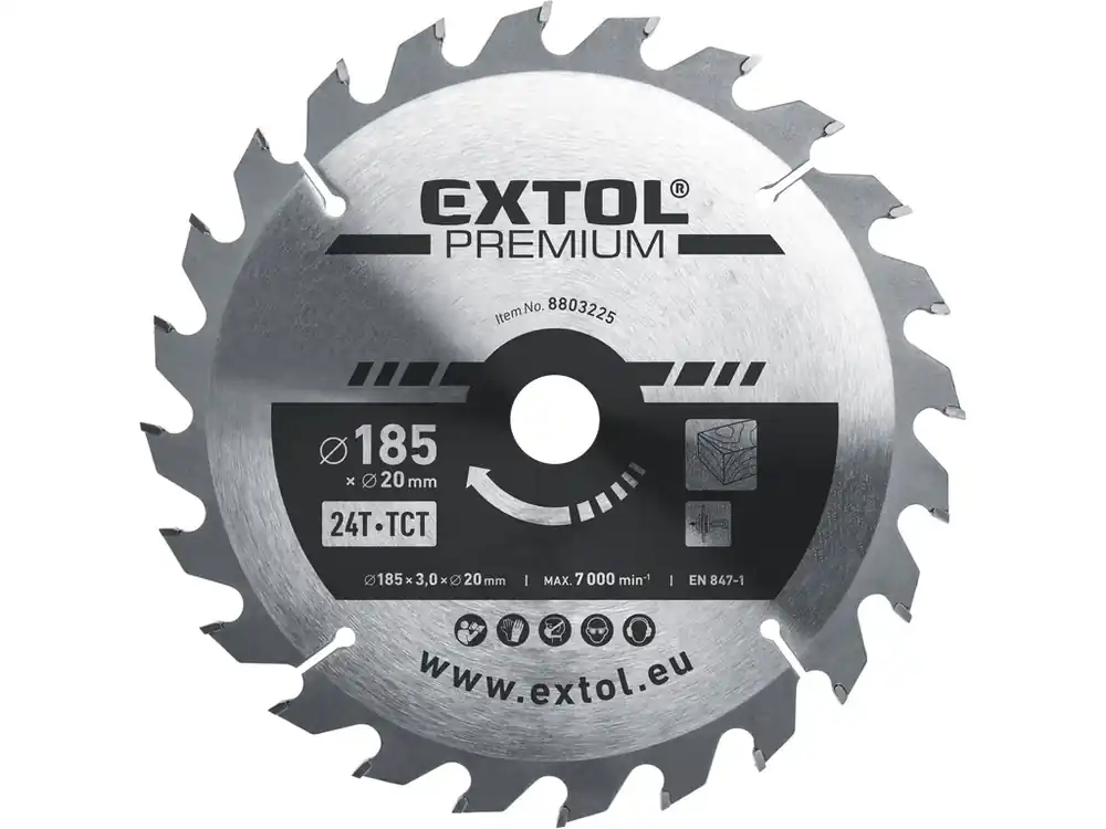 kotouč pilový s SK plátky, O 185x3,0x20mm, 24T Cenový Hit