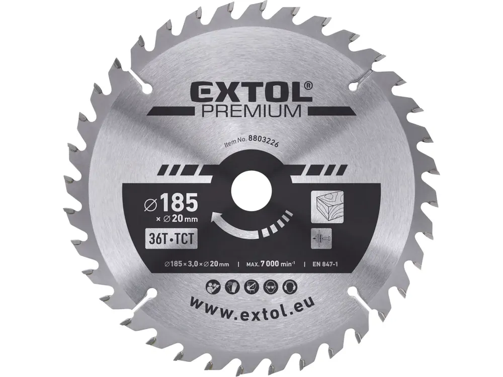 Hit Sezóny kotouč pilový s SK plátky, O 185x3,0x20mm, 36T