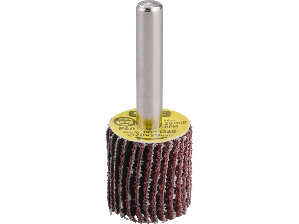 kotouč lamelový brusný na stopce, O 20x20x6mm, P100 Nejlepší Cena