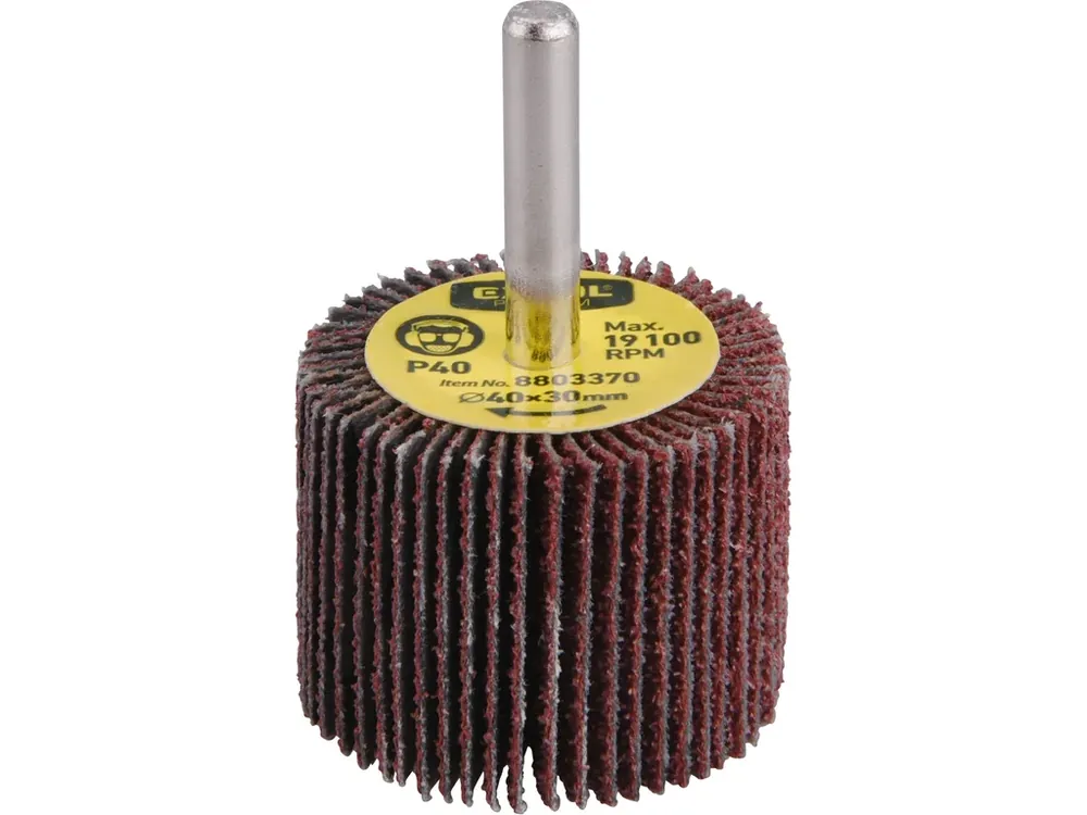 Rychlé Dodání kotouč lamelový brusný na stopce, O 40x30x6mm, P100