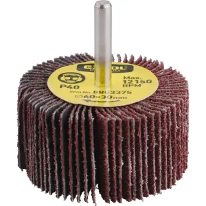 Bezpečná Platba kotouč lamelový brusný na stopce, O 60x30x6mm, P40