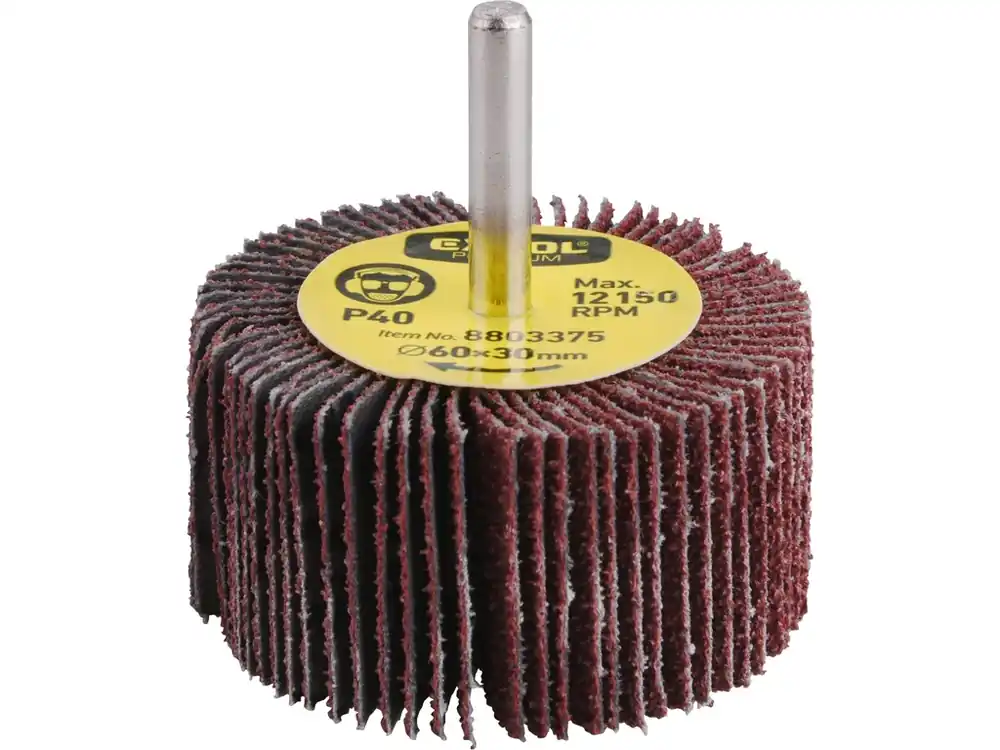 lamelový kotouč brusný na stopce, O 60x30x6mm, P100 Sezónní Sleva