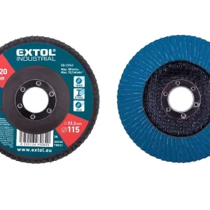 Akce kotouč lamelový šikmý zirkonový, O 115mm, P120