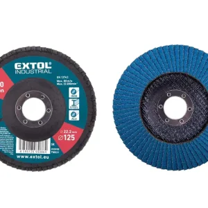 Cenově Výhodný kotouč lamelový šikmý zirkonový, O 125mm, P60
