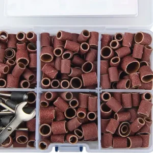 Značkový válce brusné, sada 350ks, P80, P120, P240